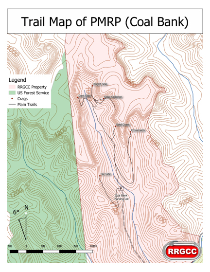 Coal Bank Trail Map