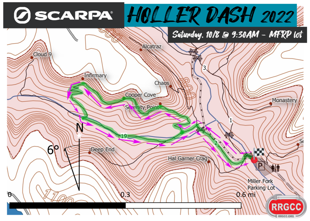 Holler Dash Map