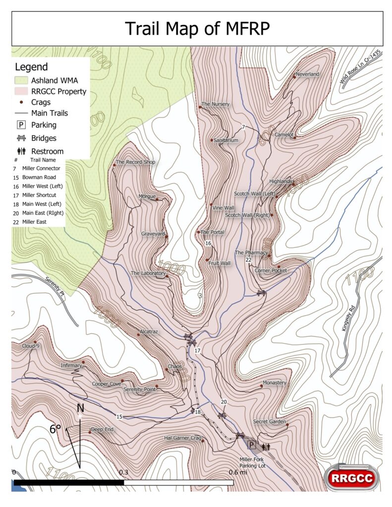 MFPR Trail Map