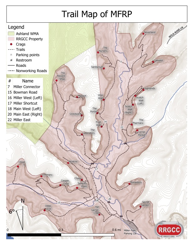 MFPR Trail Map